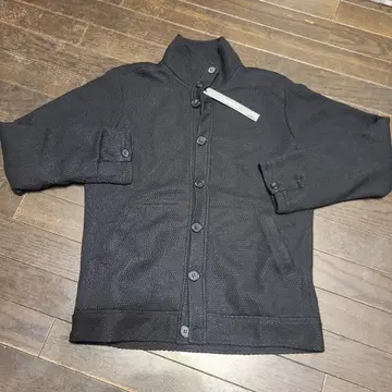 hanakazari 블랙 스탠드 카라 자켓 40