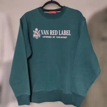 VAN RED LABEL 맨투맨 L 사이즈 그린