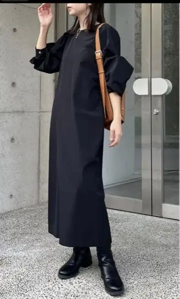 퍼프 I 라인 원피스 PS