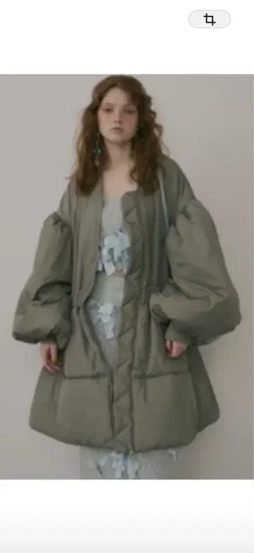 LA BELLE ETUDE 버퍼 볼륨 A 라인 미들 코트