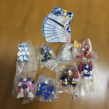 미개봉! 초레어! 락맨 X5 풀컬러 컬렉션 전 8종 컴플리트