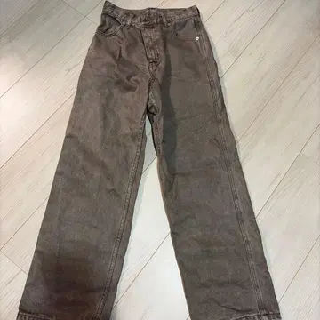 discoat US 코튼 데님 스트레이트 팬츠