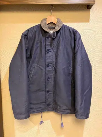 N-1 덱 자켓 네이비 사이즈 L