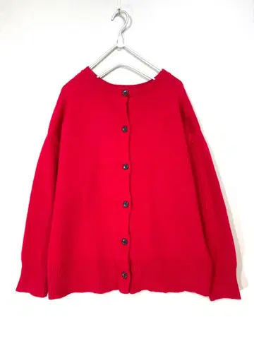 363 relume 캐시미어 블렌드 두꺼운 원단 루즈핏 가디건 니트