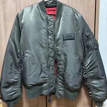 ALPHA INDUSTRIES MA-1 플라이트 자켓 올리브 그린