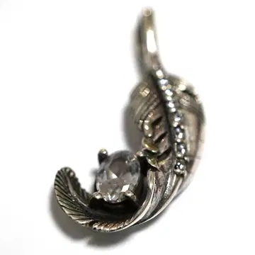 인기 실버 목걸이 925 은 윙 깃털 참 탑 화이트 시로