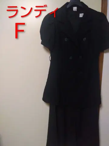 랜디 블랙 반팔 셋업 F