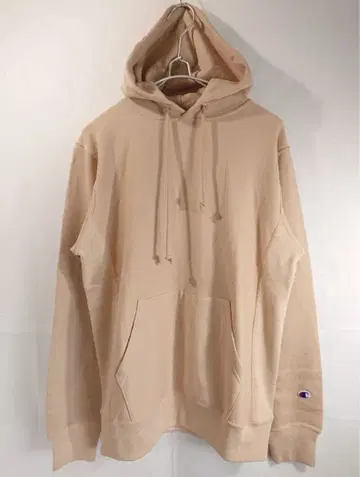 새상품급 Champion 리버스 위브 후드티 / 샌드 베이지 L