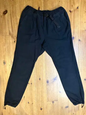 컬리 스트레치 데님 클라이밍 벨트 조거 팬츠