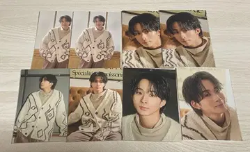 사와모토 나츠키 트레이딩 카드 쭉쭉 6종 8매 세트