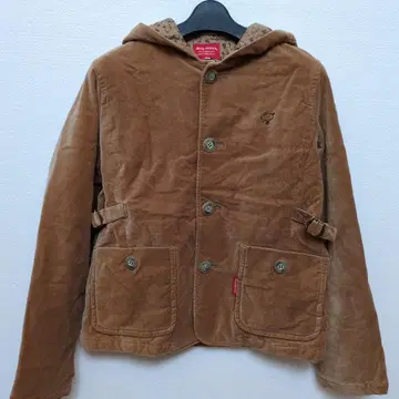 새상품 드럭 스토어즈 후드 부착 자켓 벨로아지