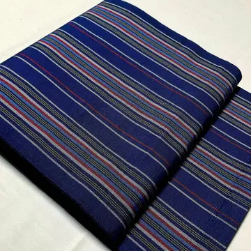 니시진 히토에오비 파랑 줄무늬 단오비 단이오비