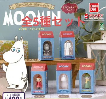 MOOMIN 미니어처 패키지 컬렉션 전 5종 세트
