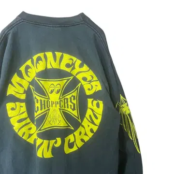 WEST COAST CHOPPERS 롱T 프린트 L 롱 셔츠