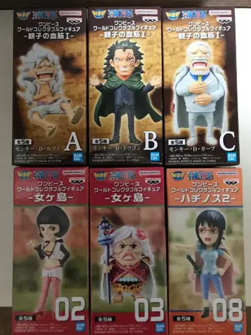 1 [가격 인하] 원피스 피규어 6체 세트