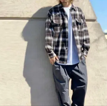 타운크래프트 옴브레 체크 셔츠 60s 복각