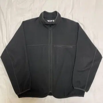 UNIQLO U 2024 AW 브러쉬드 저지 블루종 블랙 L