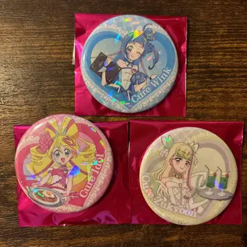 프리큐어 스이파라 캔뱃지 3개 세트