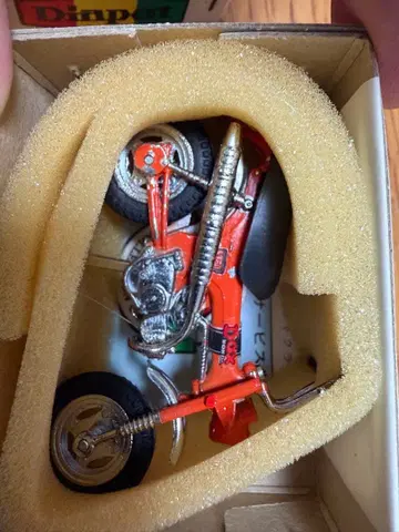 닥스 혼다 1/18 미니카 오렌지