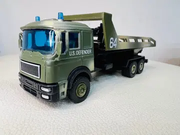 1:64 중형 트럭 미니카 트레일러 운송차