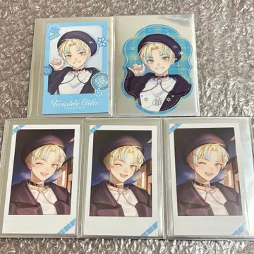 히바치 마나 폴라로이드풍 카드 폴라로이드 특전 스티커