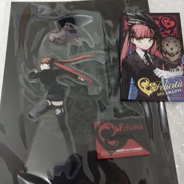 아르카나 패밀리아 중국 혜택 아크릴 스탠드 캔뱃지 카드 페리치타