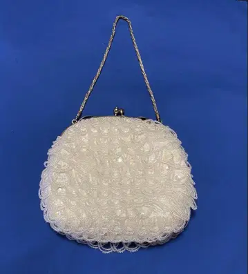 비즈 장식 파티 백