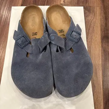 버켄스탁 보스턴 BS 엘레멘탈 블루 27cm