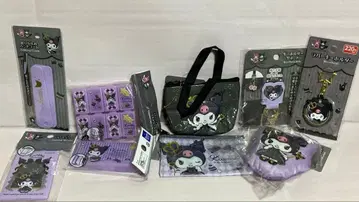 산리오 쿠로미 20주년 기념 캐릭터 굿즈 9점 세트