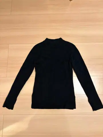 SLY 블랙 긴팔 니트