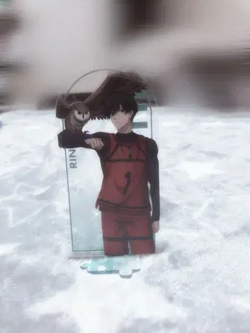 이토시 린 블루 록 아크릴 스탠드