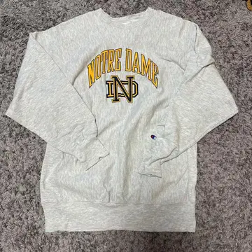 챔피온 리버스 위브 XXL 그레이 NOTRE DAME