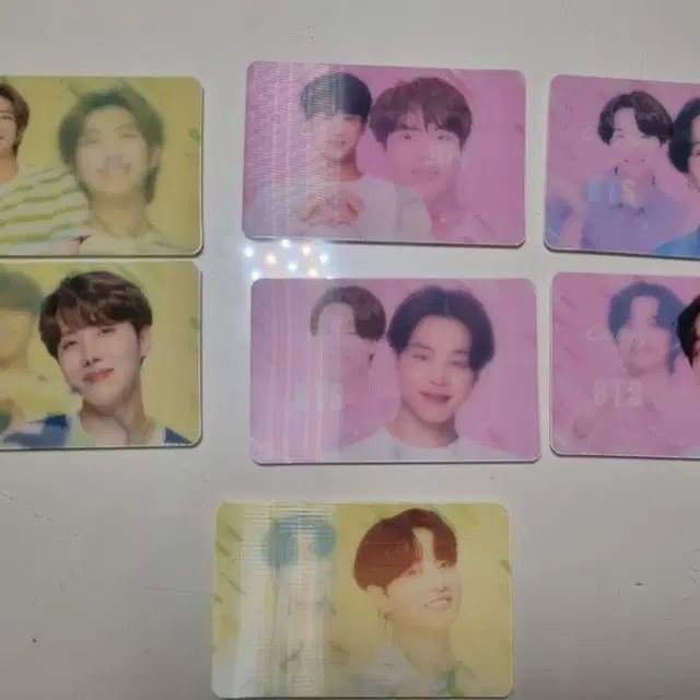 방탄소년단 칠성사이다 홀로그램 포카