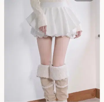 다리치 볼륨 벌룬 미니 스커트 FL 사이즈