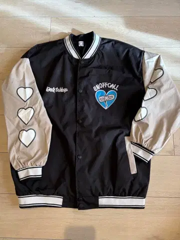 미사용 한국 바시티 자켓