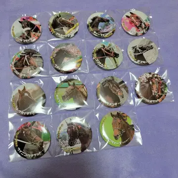 더비마 열전 복권 캔뱃지 컴프 세트