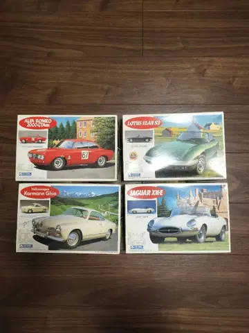 알파로메오/로터스 엘란 S3/폭스바겐 카르만 기어/재규어