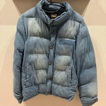 Knackered 데님 블루 다운 자켓 L