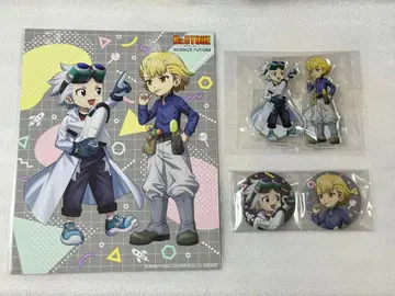 Dr.STONE 아크릴 스탠드 캔뱃지 구매 혜택 유년기 제노 스탠리