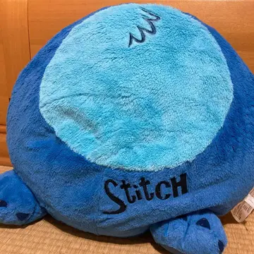 스티치 봉제 인형 본체 파랑