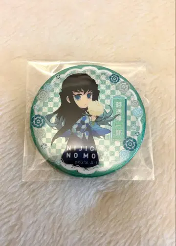 토키토 무이치로 니지겐노모리 캔뱃지 네온 캔뱃지