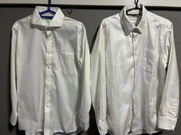 LES MUES 화이트 와이셔츠 LL 사이즈 2장 세트 XL 43