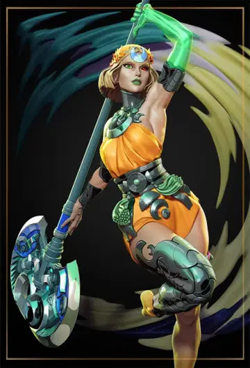 1/10 미도색 미조립 피규어 레진 키트 멜리 노에 HADES