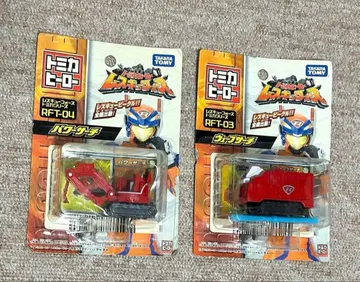 미사용품 레스큐 포스 토미카 웨이브 서치 파워 서치 2대 세트