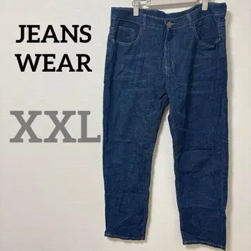 JEANS WEAR [ XXL ] 스트레이트 데님 남성용 여성용 청바지