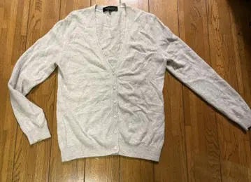 [ 미츠코시 이세탄 ] 캐시미어 가디건 M 사이즈 라이트 그레이