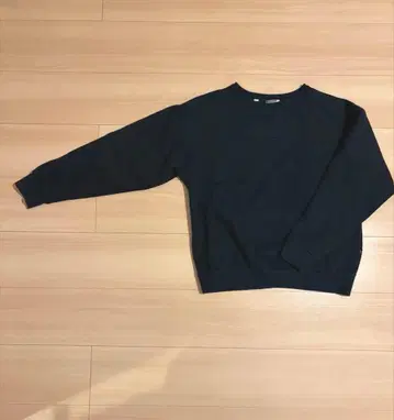 [ 새상품급 ] PUMA 블랙 맨투맨 속기모