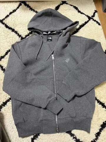 NEW ERA 그레이 후드티