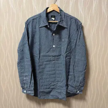 포스트 오버올즈 풀오버 셔츠 체크 M 1201-IC1 새상품급