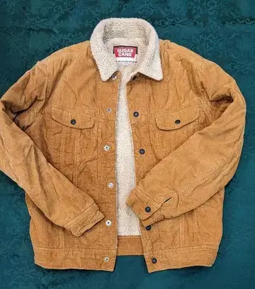 슈가케인 SugarCane 코듀로이 런치 자켓 보아 안감 L